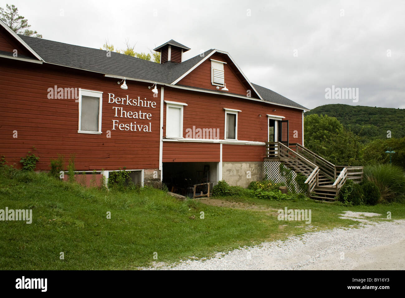 Berkshire Theatre Festival's Theatre est à Stockbridge Massachusetts. Banque D'Images