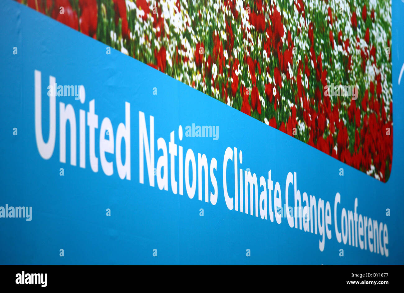 Conférence des Nations Unies sur les changements climatiques, Poznan, Pologne Banque D'Images