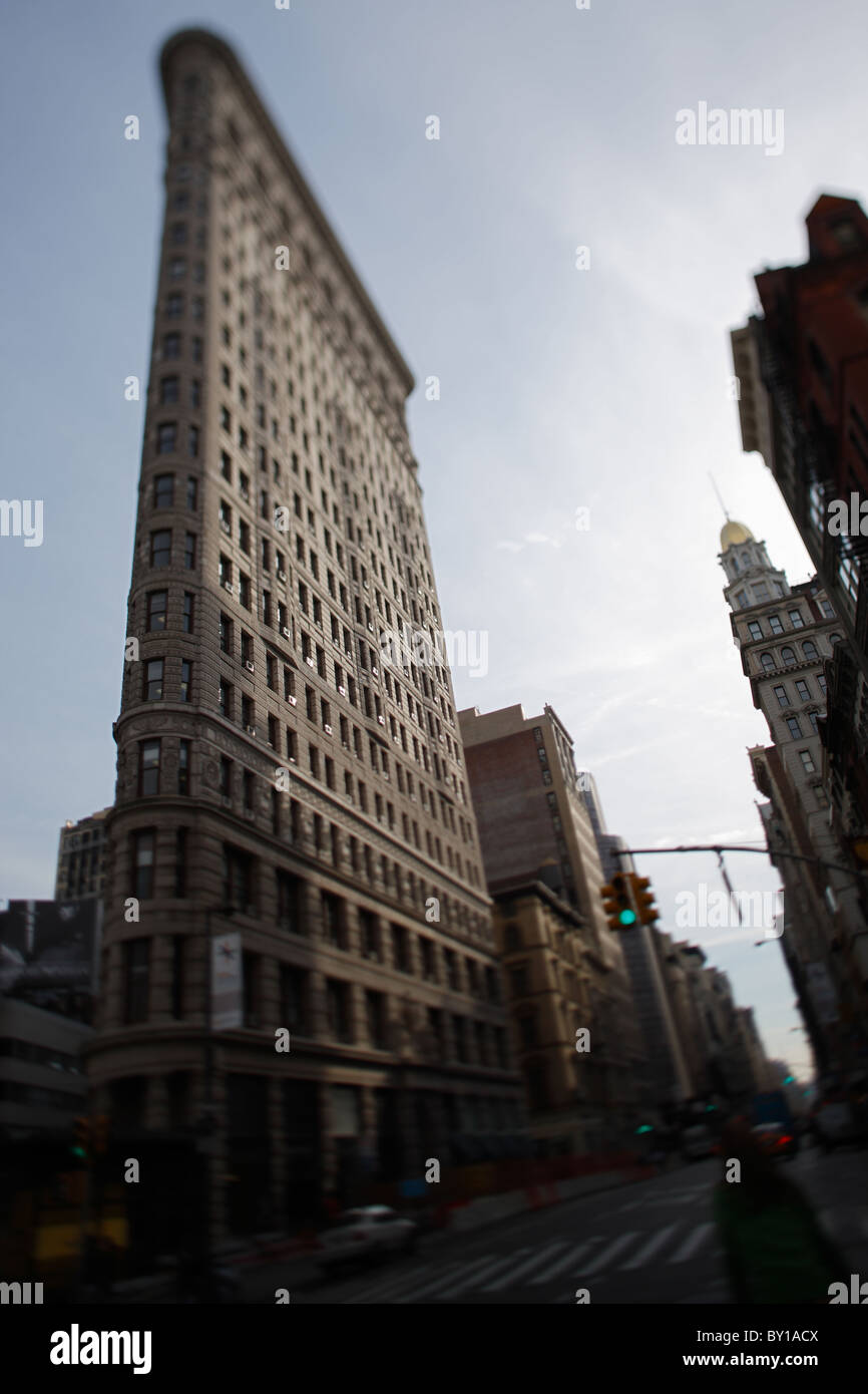 Flatiron Building, New York City, États-Unis d'Amérique Banque D'Images