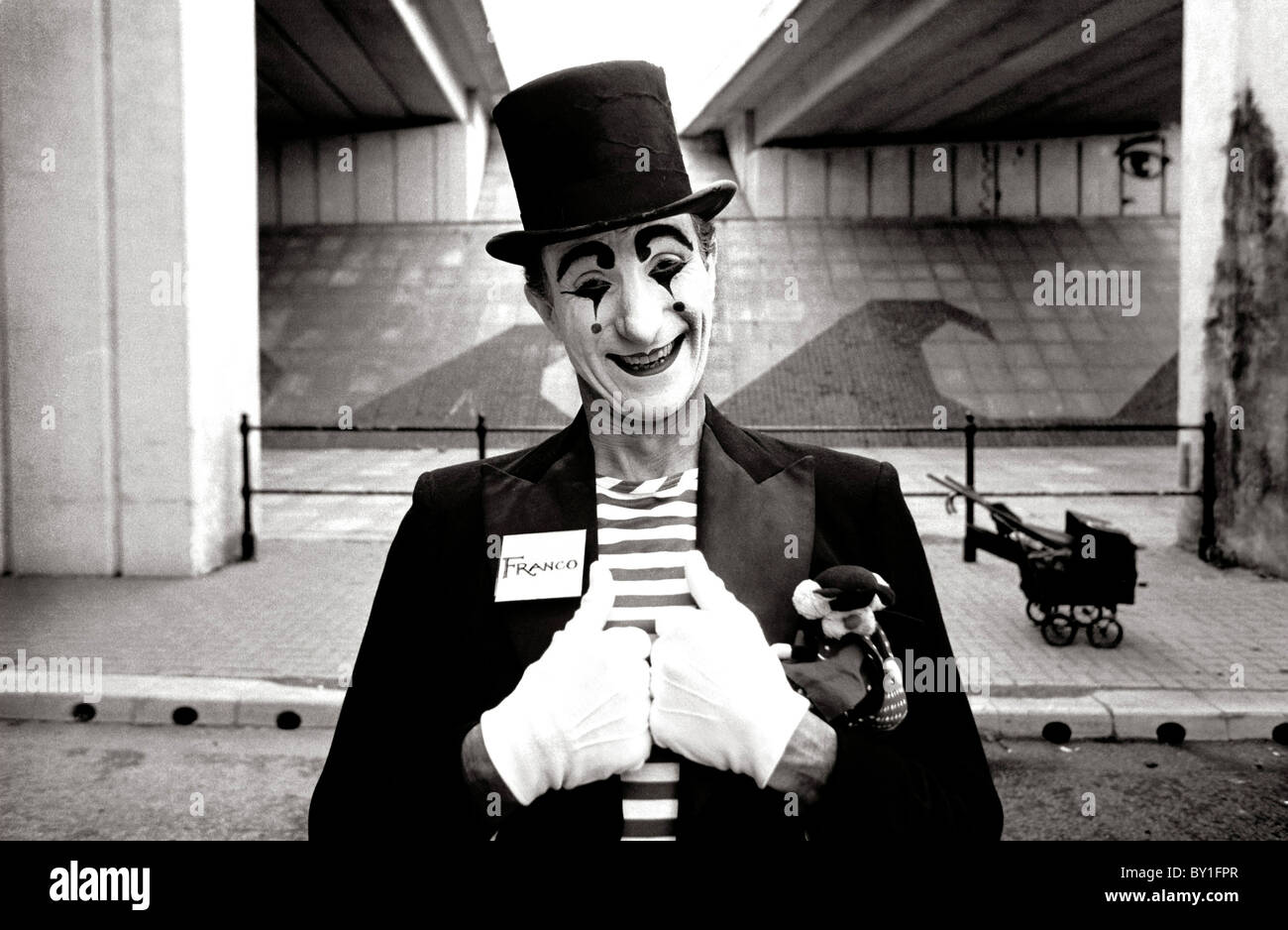 Clown Banque D'Images