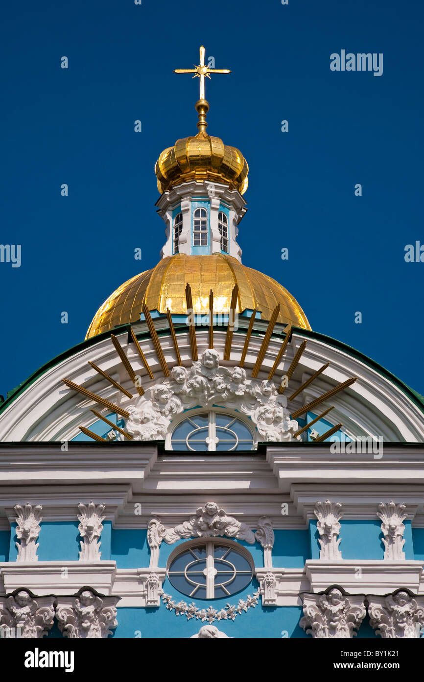 Cathédrale St Nicolas, construit entre 1753 et 1762 pour l'utilisation des marins et de la marine employés, est un bel exemple de fédération Banque D'Images