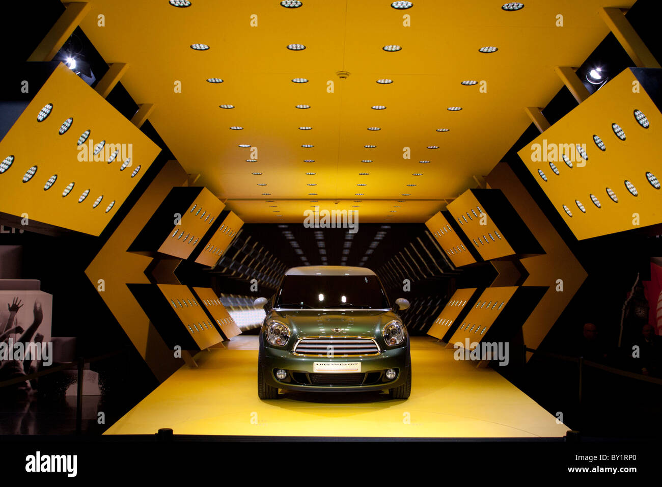 Detroit 2011 North American International Auto Show Mini display Banque D'Images