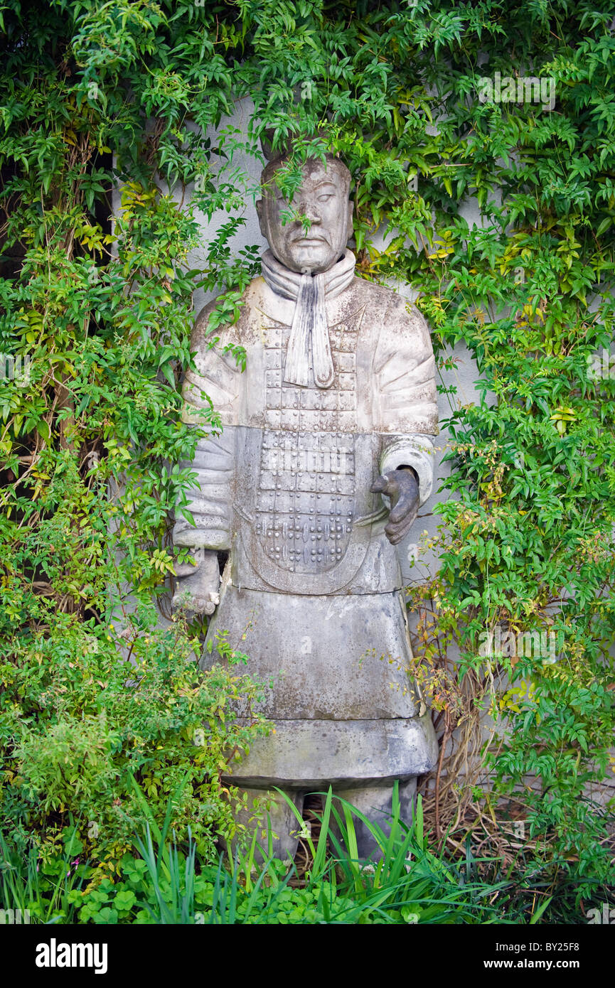 L'Asie, Japon. Sagano, Kyoto, Terracotta Warrior Banque D'Images