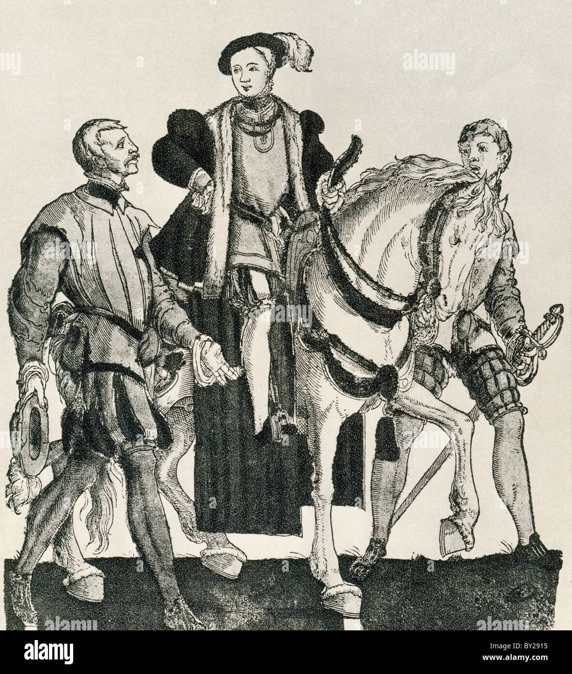 William I, Prince d'Orange, de 1533 à 1584, alias Guillaume le Taciturne ou William d'Orange. Banque D'Images