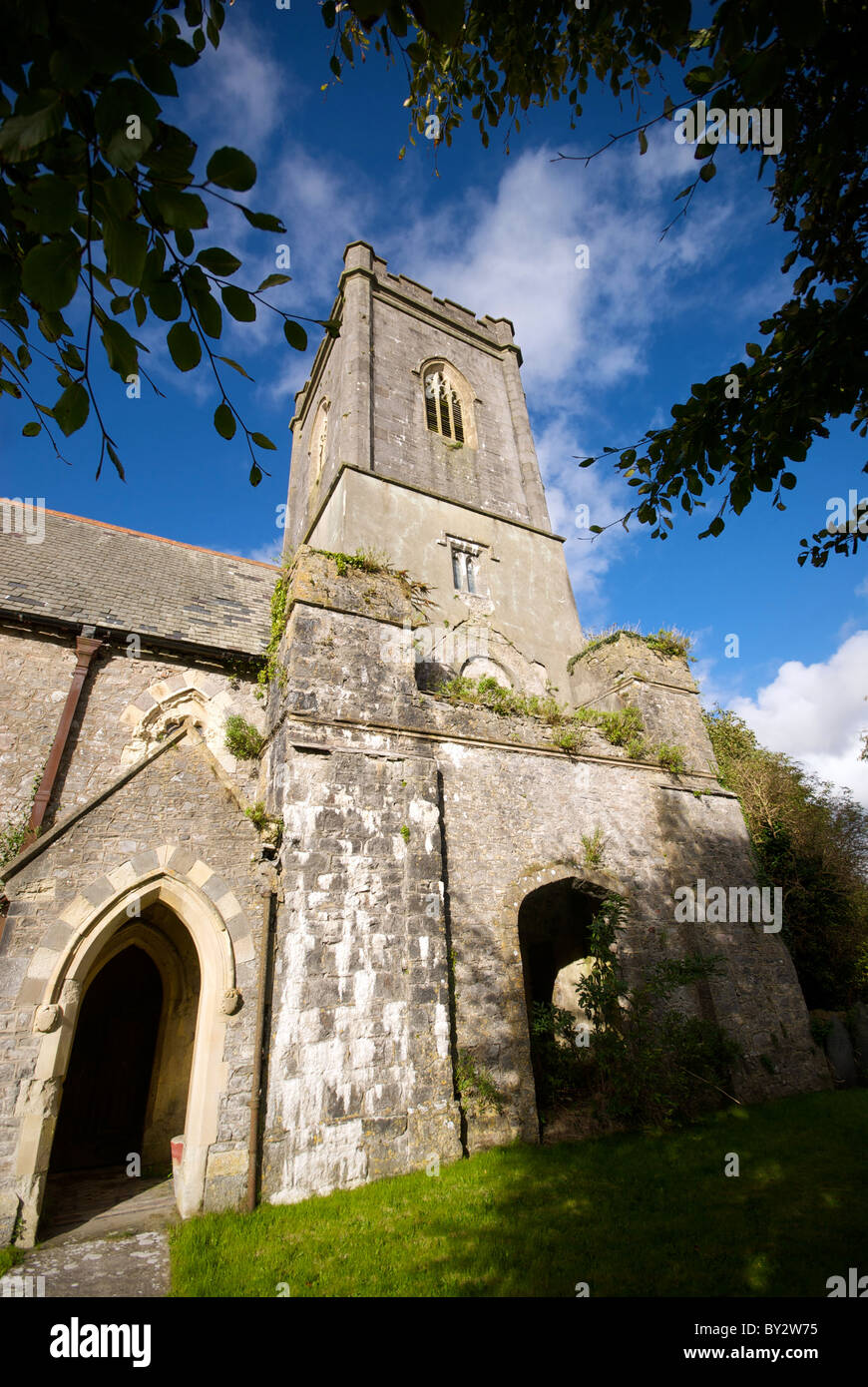 Pembrokeshire Wales Royaume-uni Pembroke Parish Church Banque D'Images