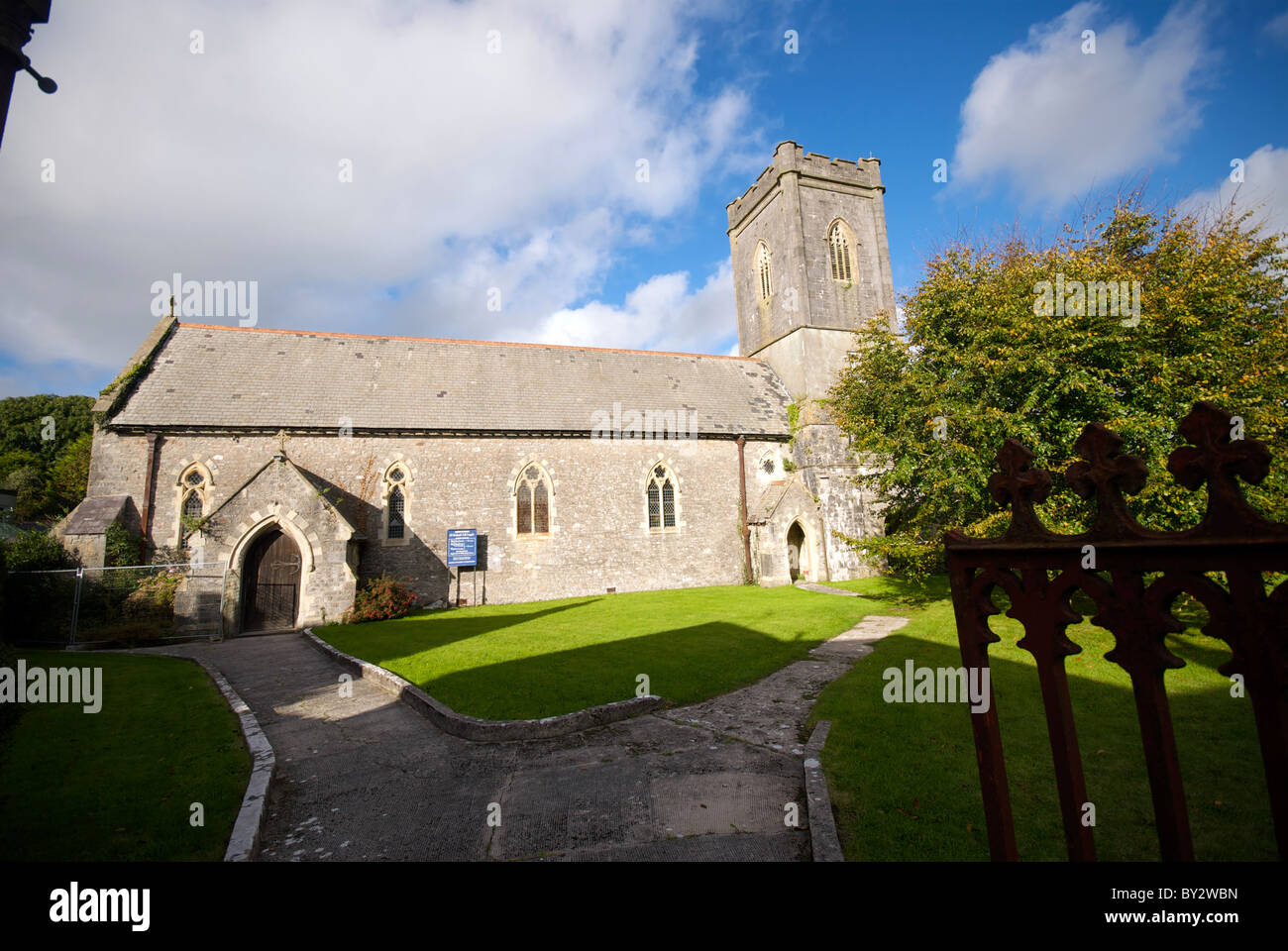 Pembrokeshire Wales Royaume-uni Pembroke Parish Church Banque D'Images