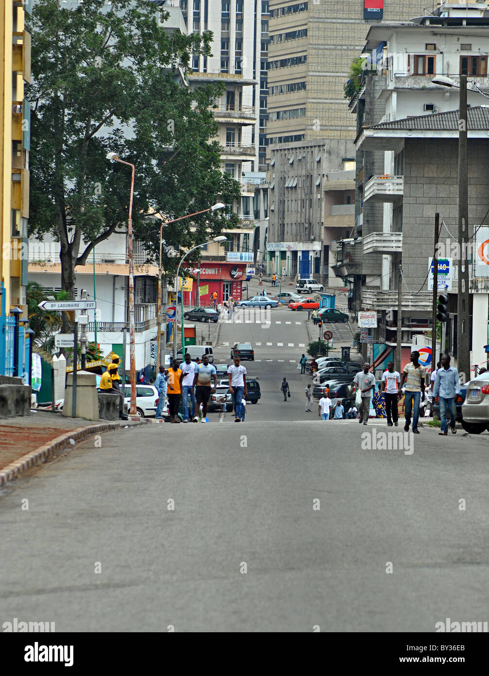 Centreville d'Abidjan, Côte d'Ivoire Photo Stock Alamy