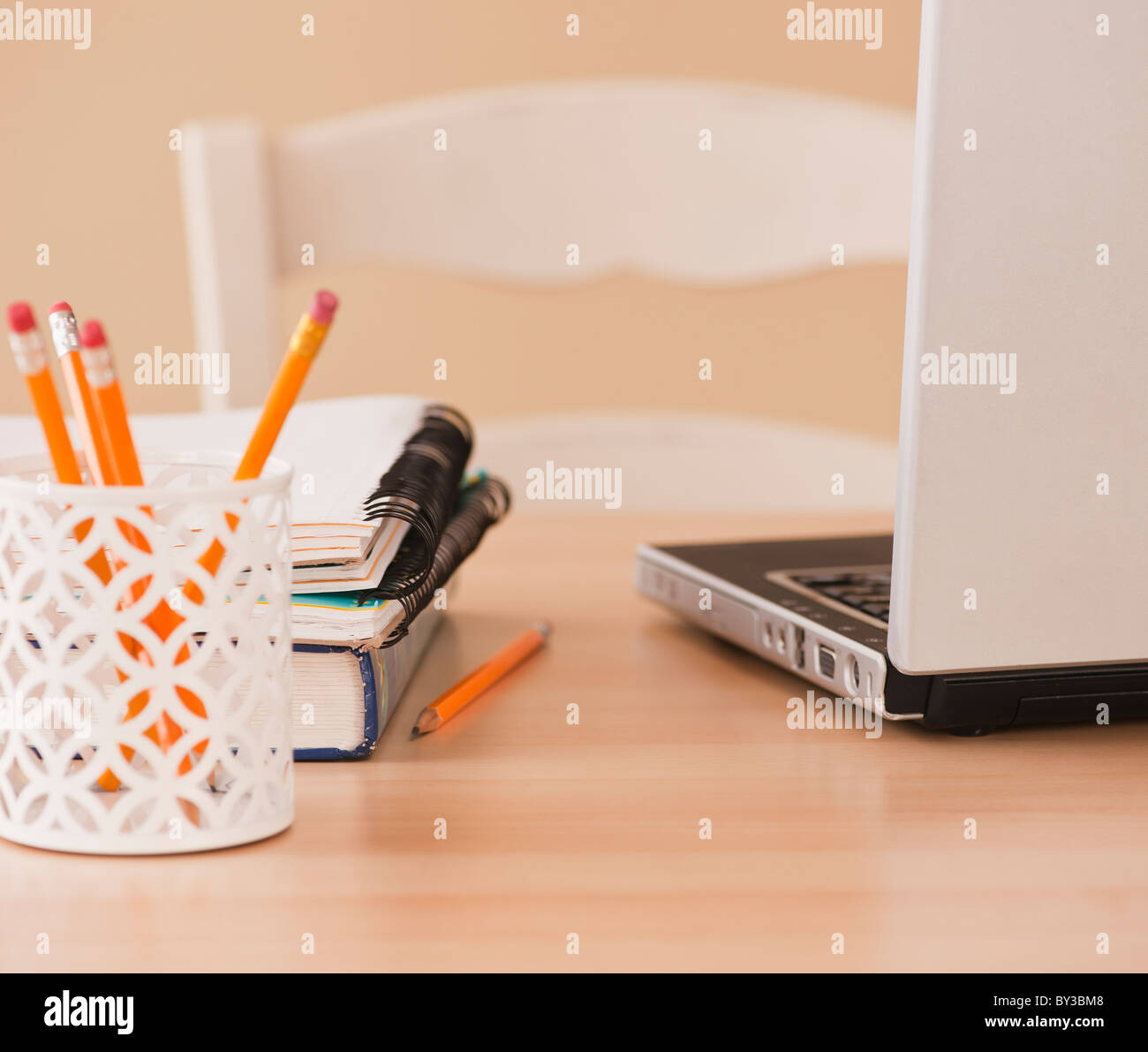 USA, New Jersey, Jersey City, Close-up view of office 24 avec coffre ouvert Banque D'Images