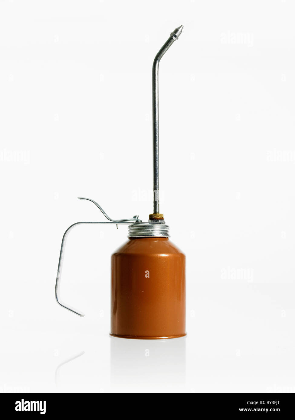 Portrait d'huile peut Banque D'Images