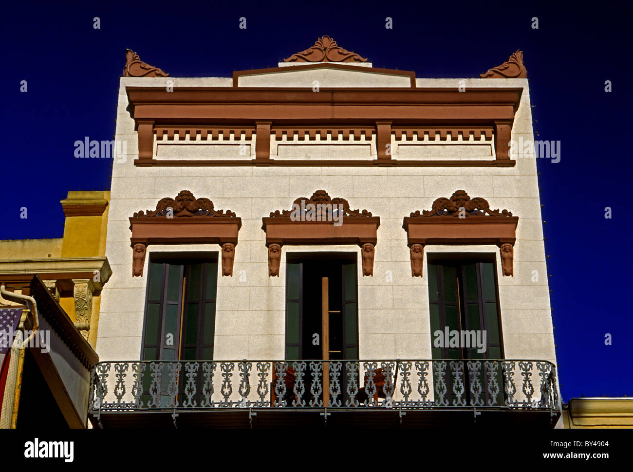 Architecture Old Sacramento State Historic Park California United States Amérique du Nord Banque D'Images