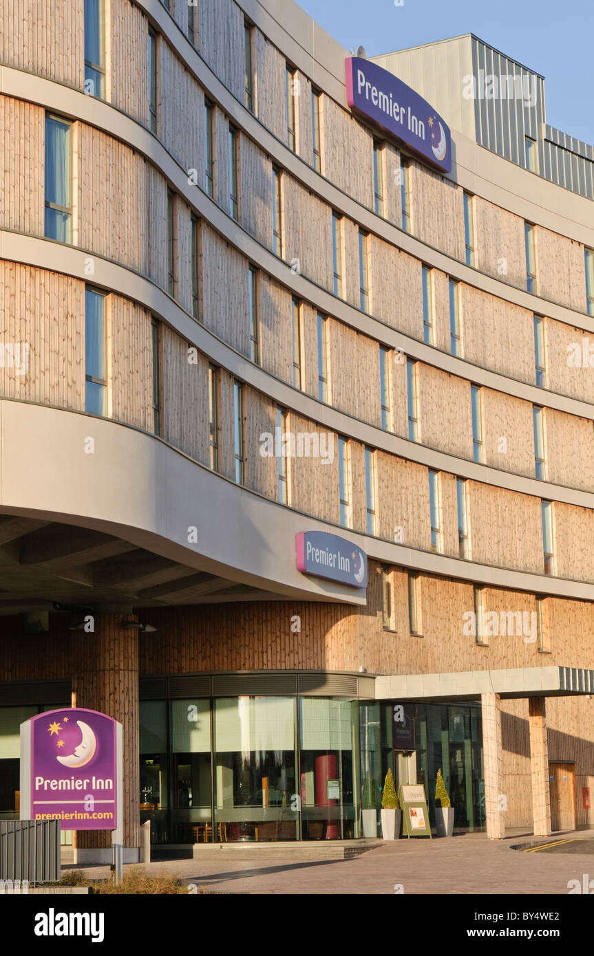 Bâtiment récemment construit, le Premier Inn Belfast Banque D'Images