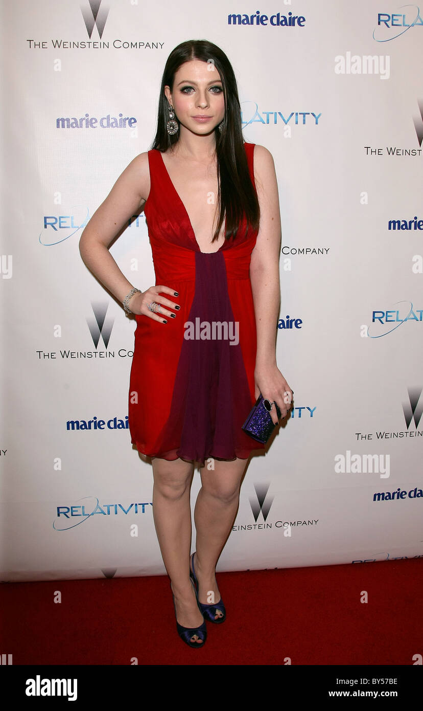 MICHELLE TRACHTENBERG RELATIVITY MEDIA ET LA WEINSTEIN COMPANY 2011 Golden Globes AFTER PARTY BEVERLY HILLS LOS ANGELES CALI Banque D'Images