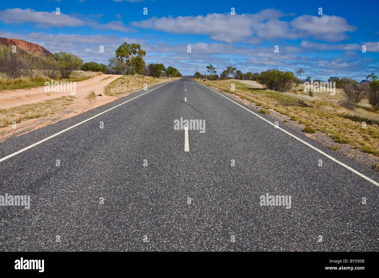 Australian Stewart l'autoroute, l'arrière-pays australien Banque D'Images