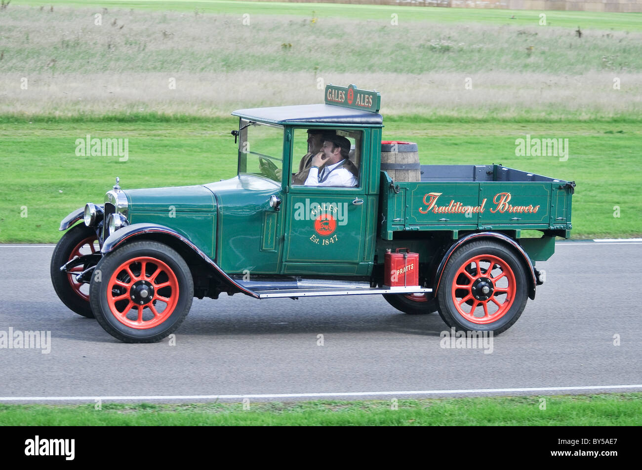 1928 Austin 12-4 Van van de livraison Banque D'Images