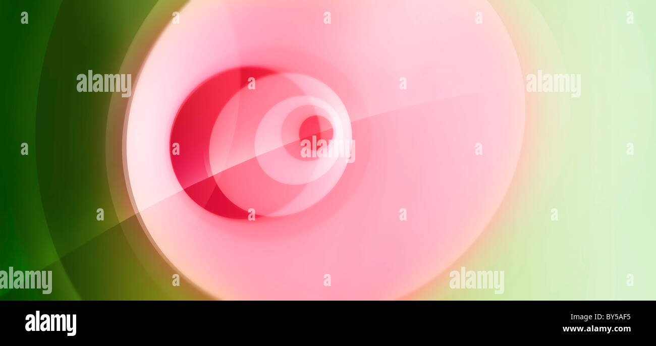 Résumé motif de cercles Banque D'Images