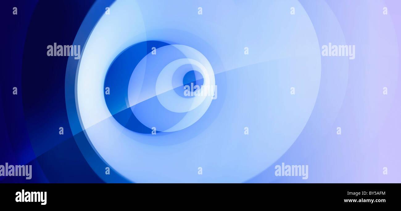 Résumé motif de cercles Banque D'Images