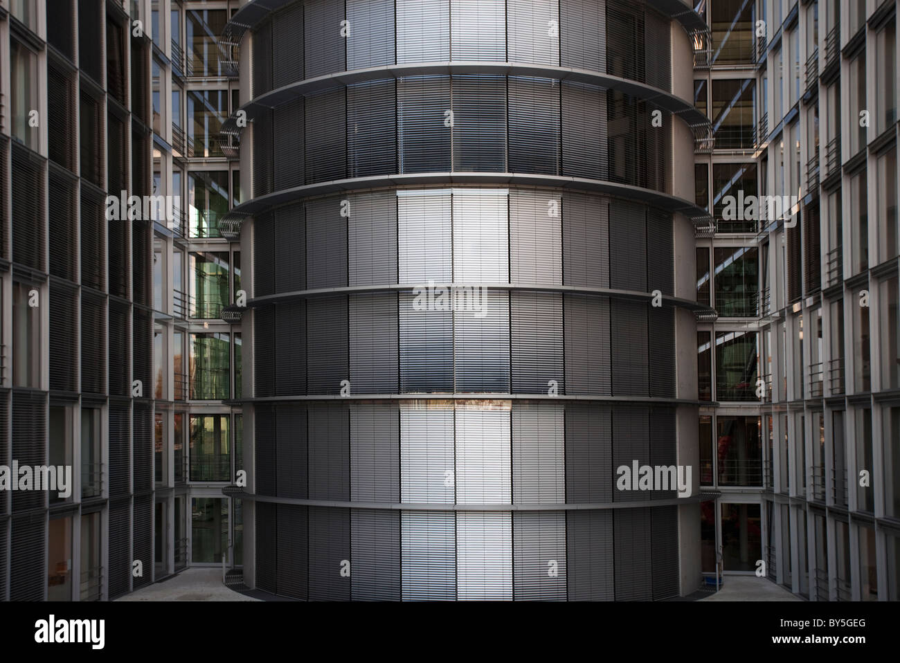Allemagne, Berlin, immeuble de bureaux,abstract Banque D'Images