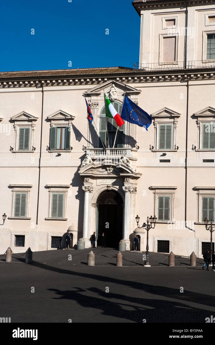 Palazzo del Quirinale President's Palace Rome Latium Latium Italie Banque D'Images