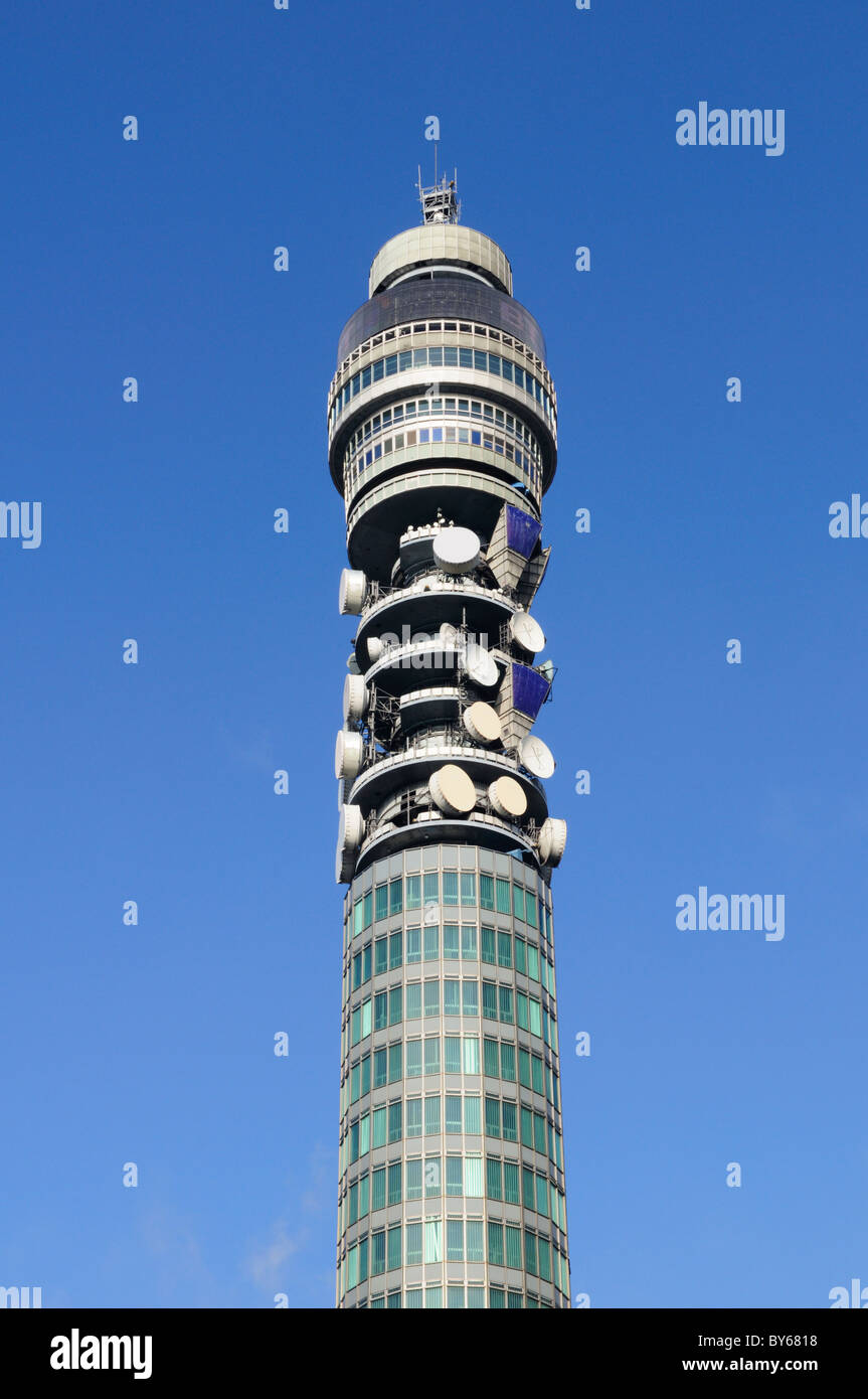 La British Telecom Tower, London, England, UK Banque D'Images