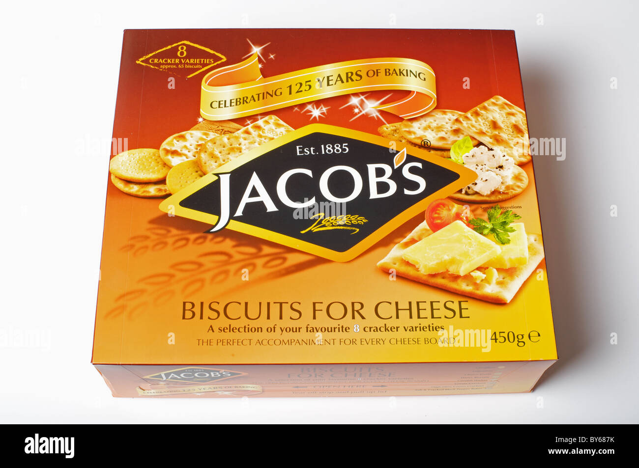 Jacob's biscuits pour le fromage Banque D'Images