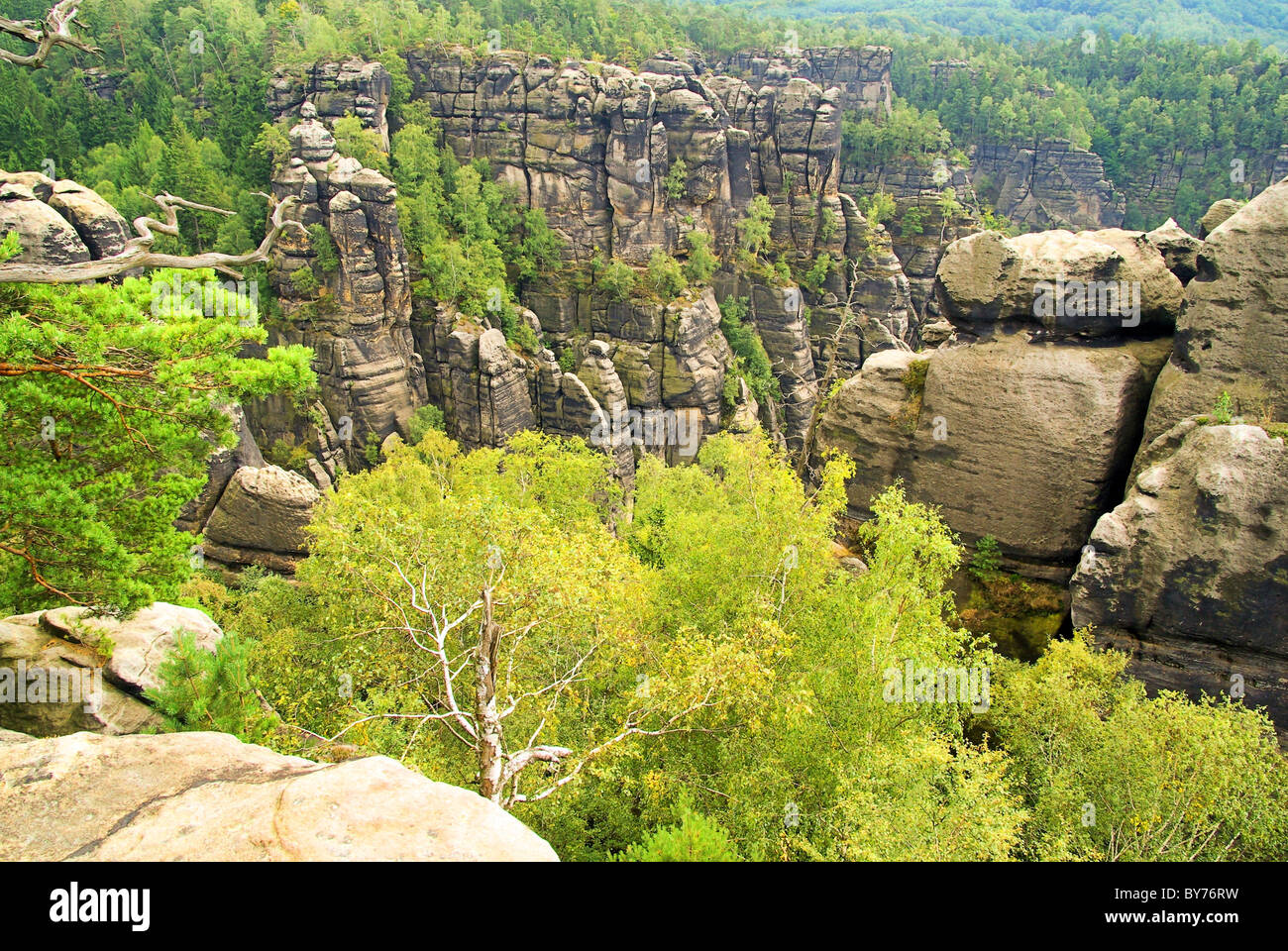 - Fluchtwand Fluchtwand la montagne 14 Banque D'Images