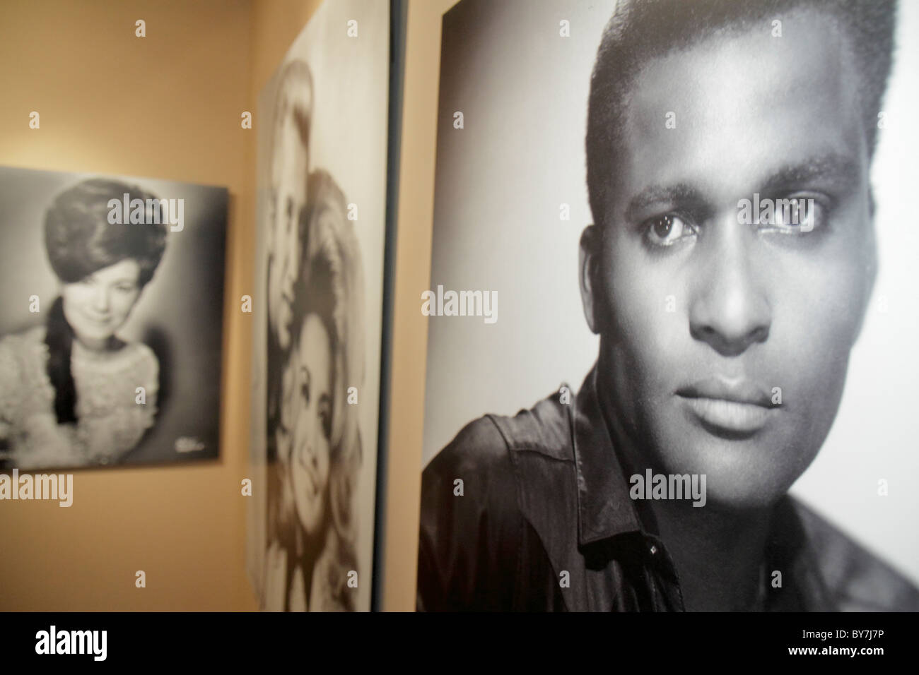 Tennessee Nashville, Country Music Hall of Fame & Museum, visite historique du RCA Studio B, industrie musicale, enregistrement, conservation, collection d'expositions Banque D'Images