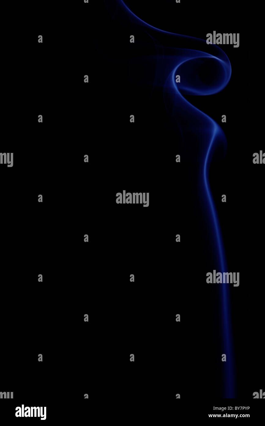 fumée en hausse Banque D'Images