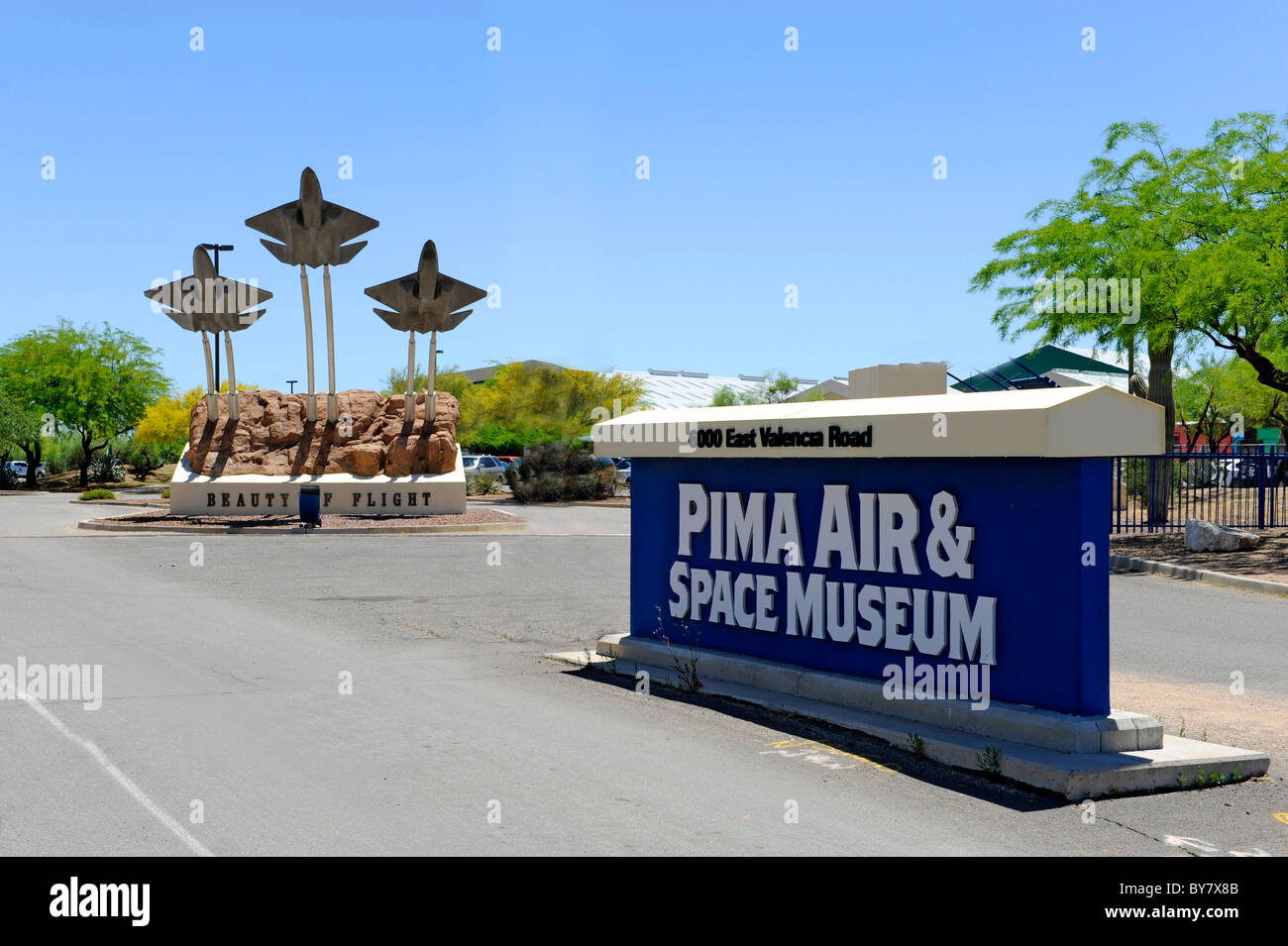 La beauté du vol Pima Air & Space Museum Tuscon Arizona Banque D'Images