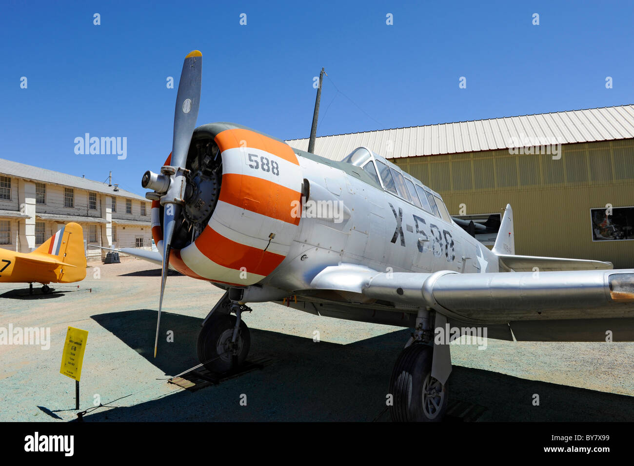 Pima Air & Space Museum Tuscon Arizona North American AT-68 Formateur Texan 1940-1957 Banque D'Images