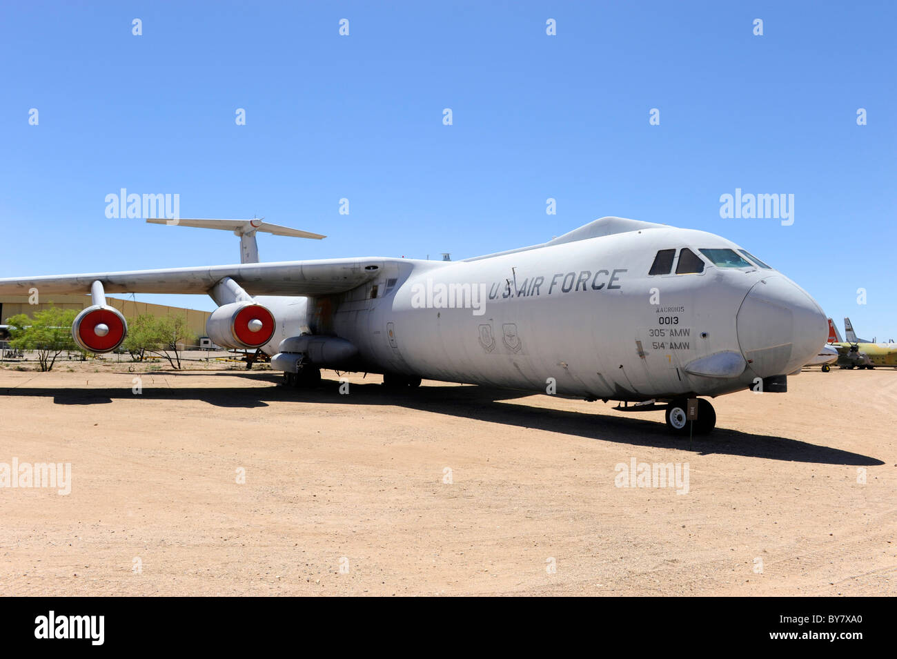 Pima Air & Space Museum Tuscon Arizona Lockheed C141B Starlifter Transport 1961-2005 Banque D'Images