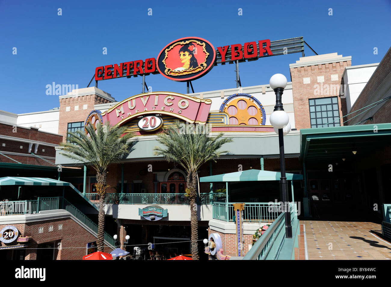 Ybor City Spanish centre culturel à Tampa en Floride Banque D'Images