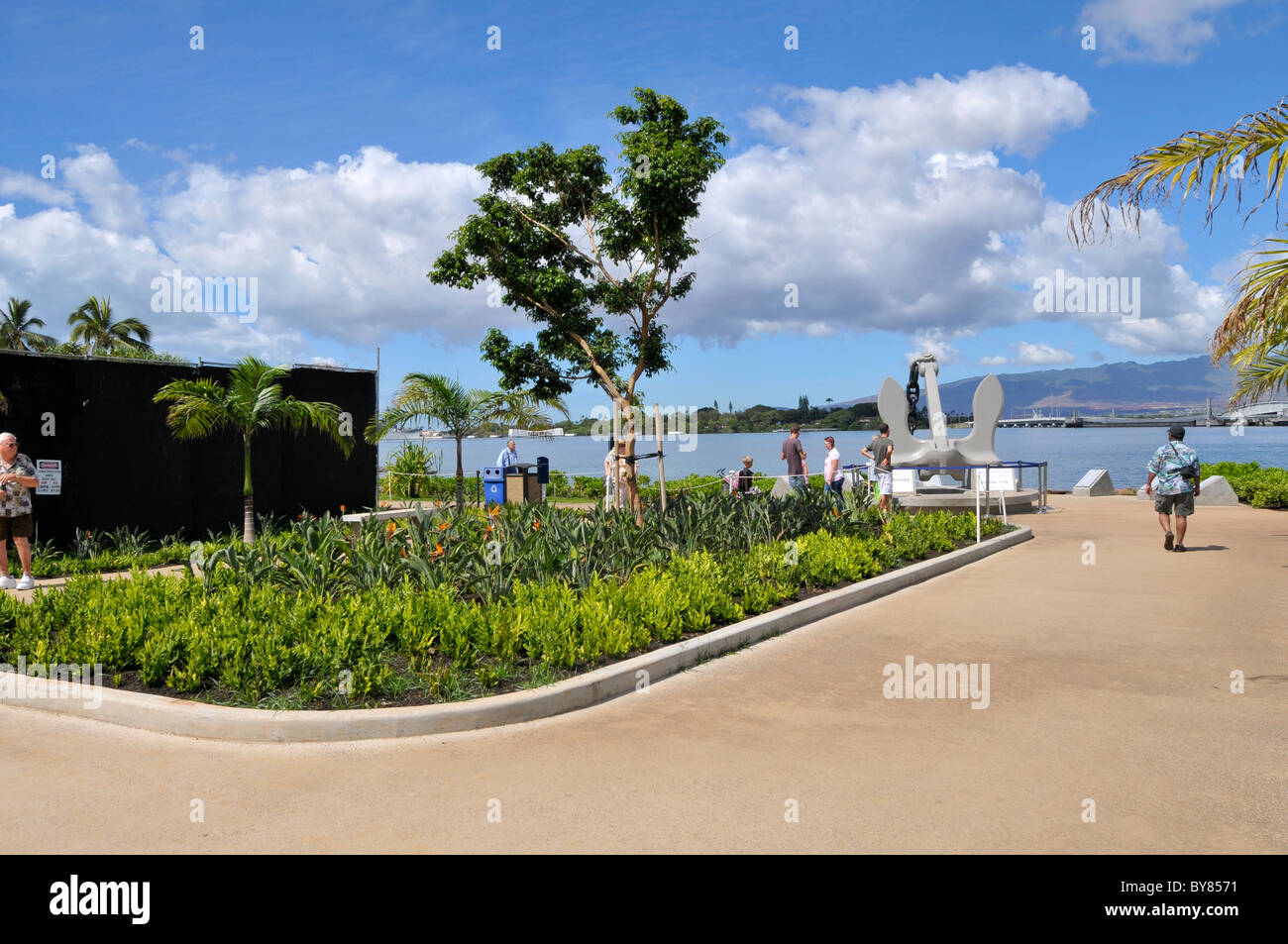 Pearl Harbour Pacific National Monument Washington Banque D'Images