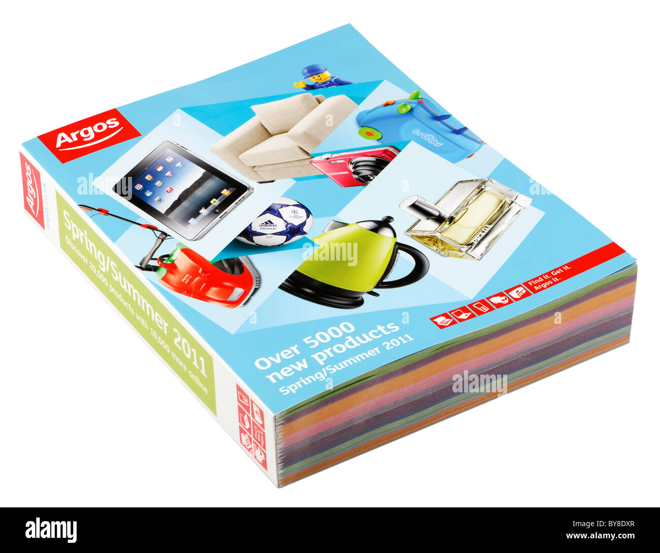 Catalogue Argos pour le printemps été 2011 Banque D'Images