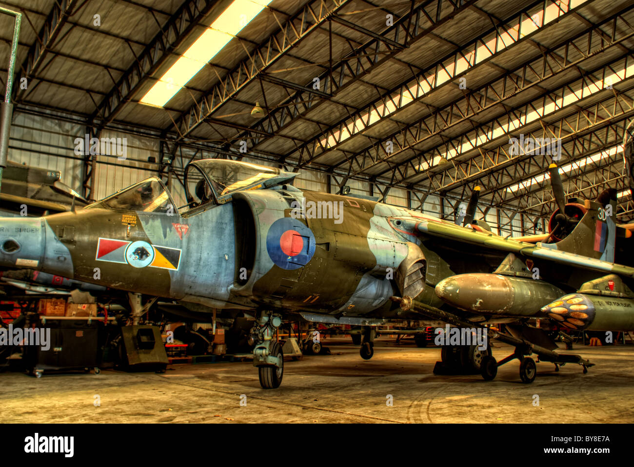 Harrier Jump Jet Banque D'Images