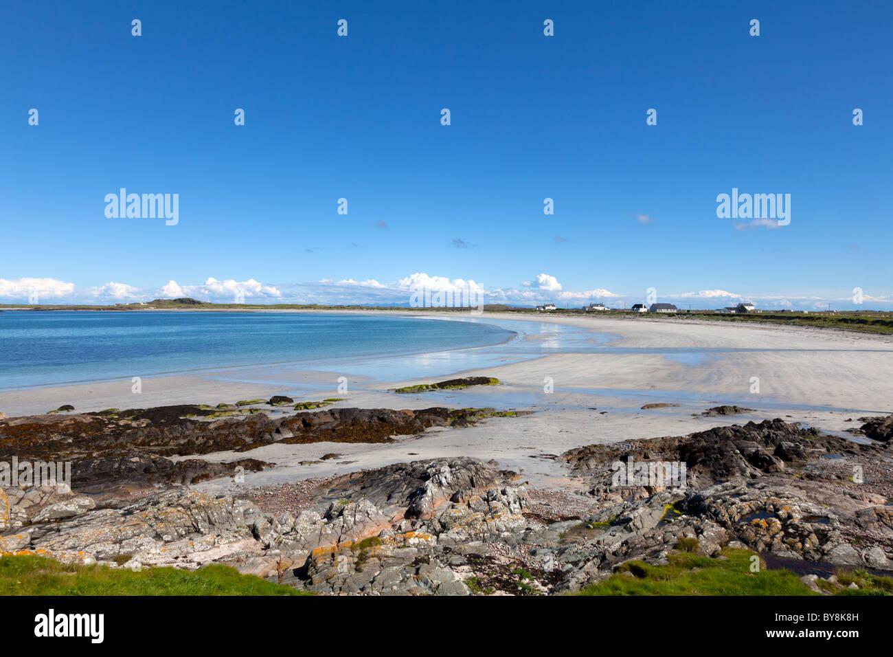 L'Écosse ARGYLL & BUTE Hébrides intérieures Tiree (Balephetrish Beach Banque D'Images