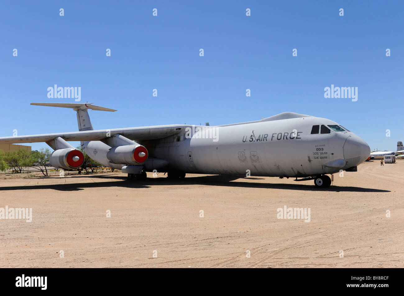 Pima Air & Space Museum Tuscon Arizona Lockheed C141B Starlifter Transport 1961-2005 Banque D'Images