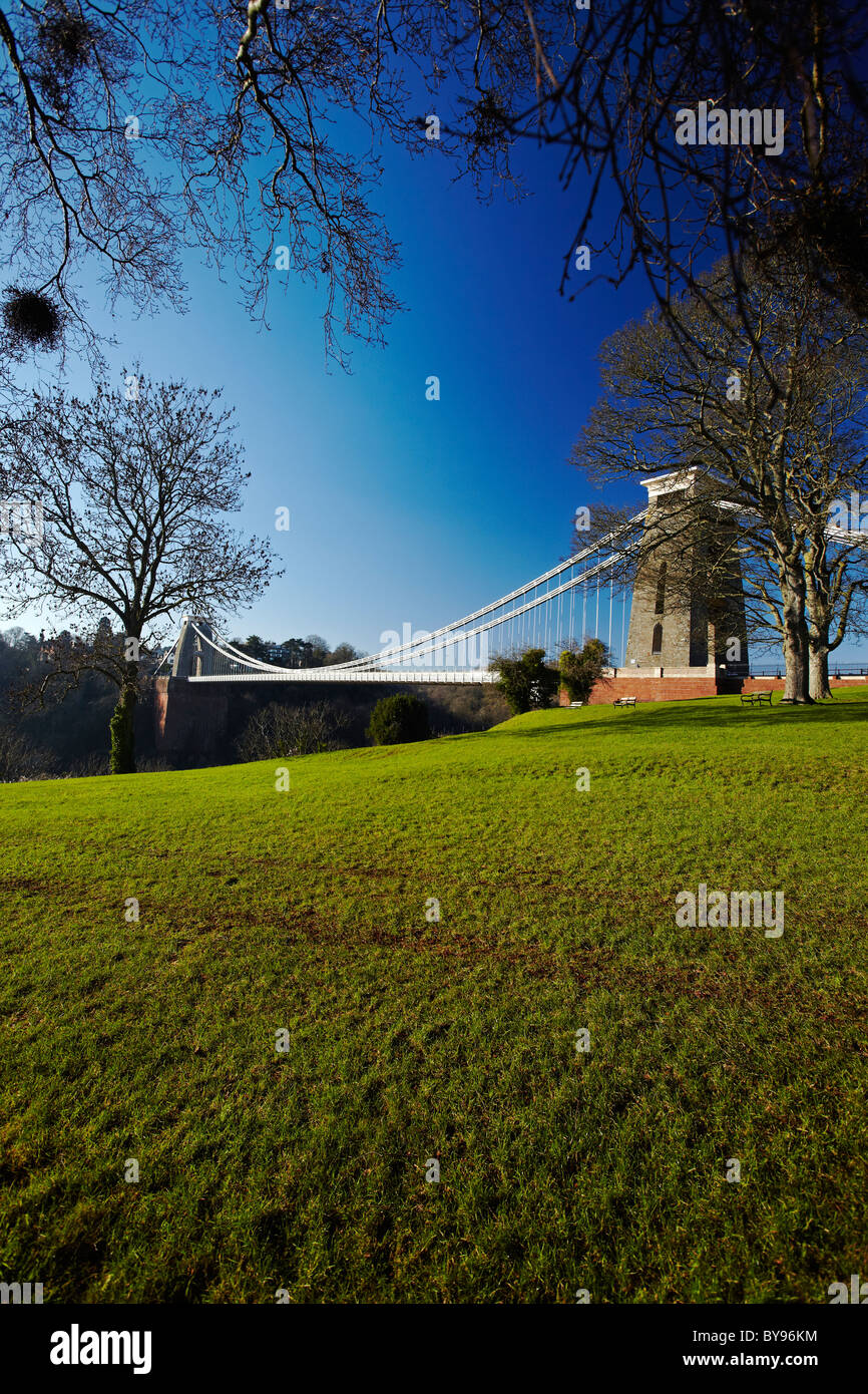 Clifton Suspension Bridge, Bristol, Avon, England, UK Banque D'Images