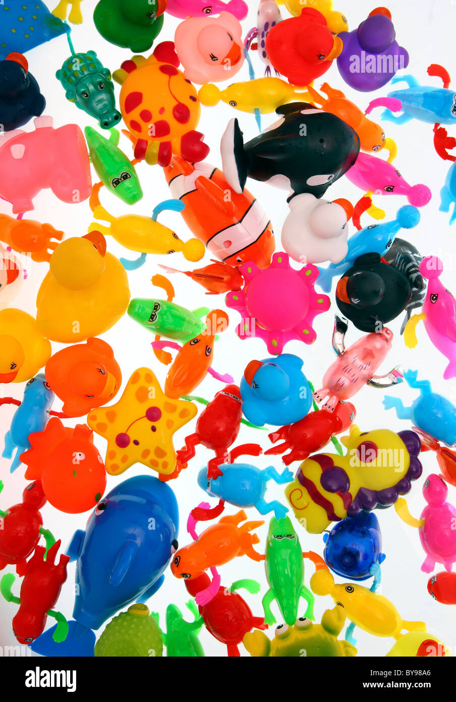 Aeromdale Robot De Natation Poisson Pour Chats LED Interactif Chat Chien Jouets Piscine Bain Poisson Jouet En Plastique 4 Pcs