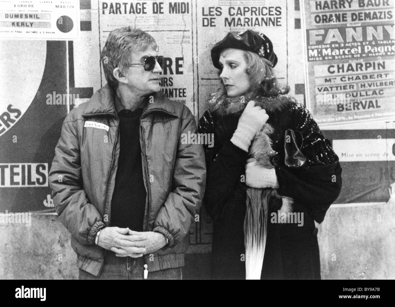 Victor/Victoria Année : 1982 USA Réalisateur : Blake Edwards Blake Edwards, Julie Andrews Shooting photo Banque D'Images