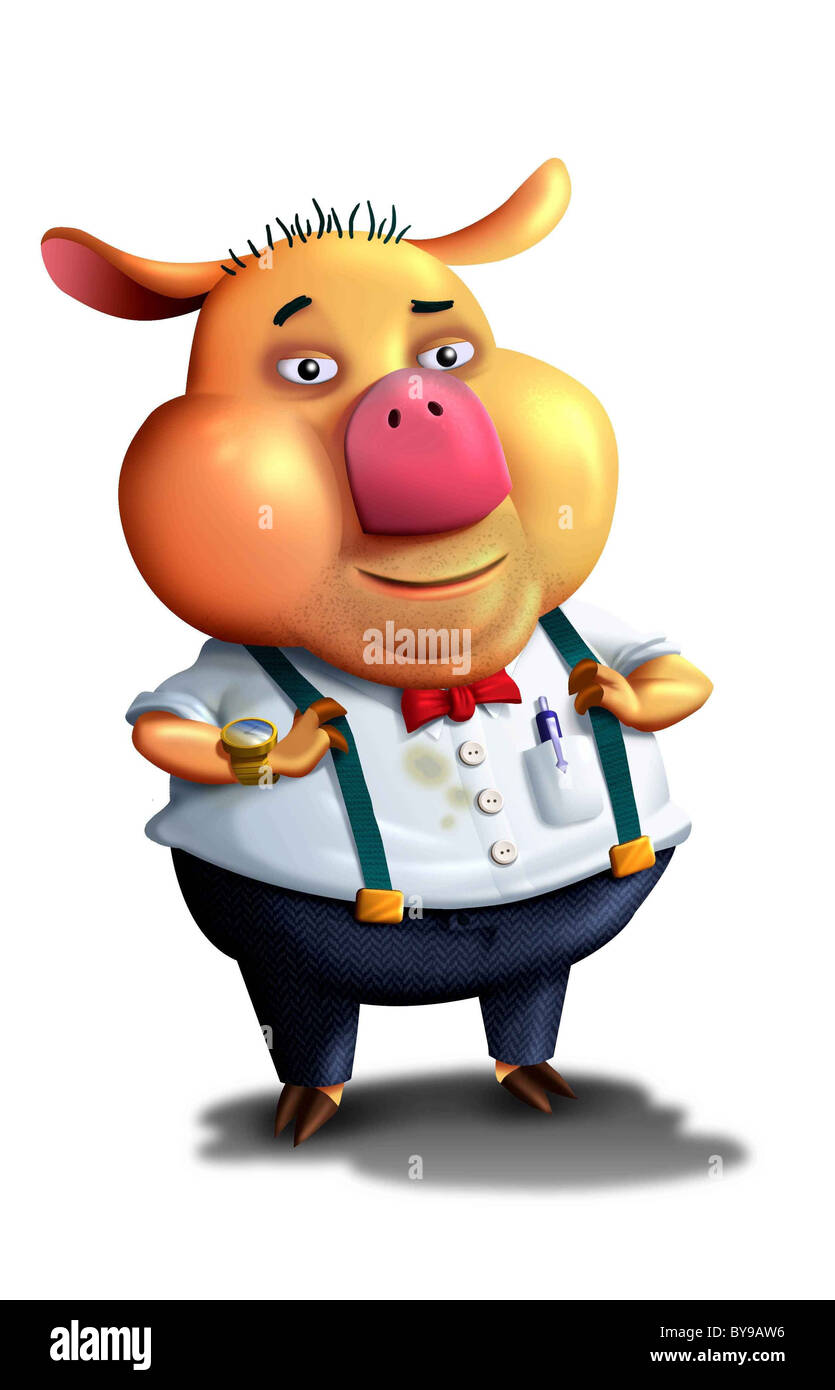 Fables Instable 3 Cochons Et Un Bebe Annee 08 Usa Realisation Howard E Baker Arish Fyzee Animation Photo Stock Alamy
