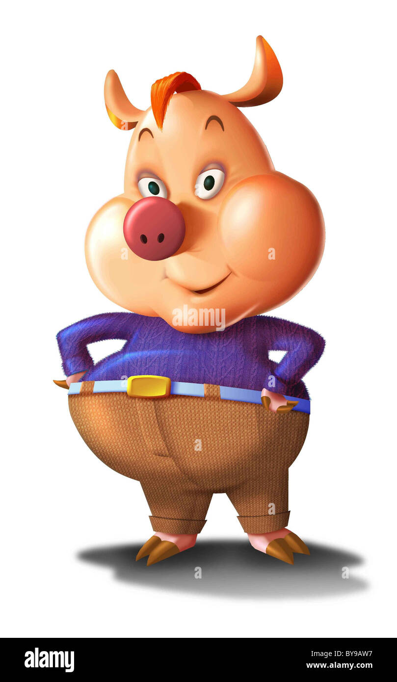 Fables Instable 3 Cochons Et Un Bebe Annee 08 Usa Realisation Howard E Baker Arish Fyzee Animation Photo Stock Alamy