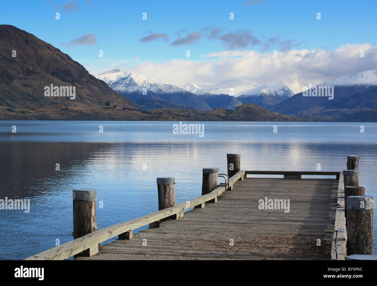 Lake Wanaka, île du Sud, Nouvelle-Zélande Banque D'Images