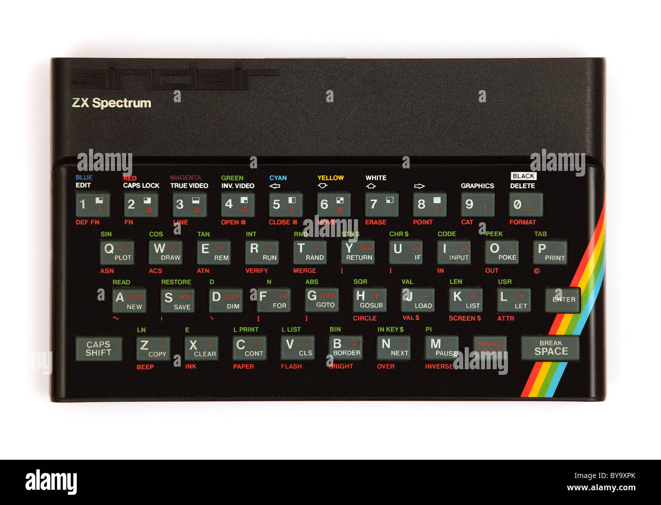 Ordinateur Sinclair ZX Spectrum à partir de 1982 Banque D'Images