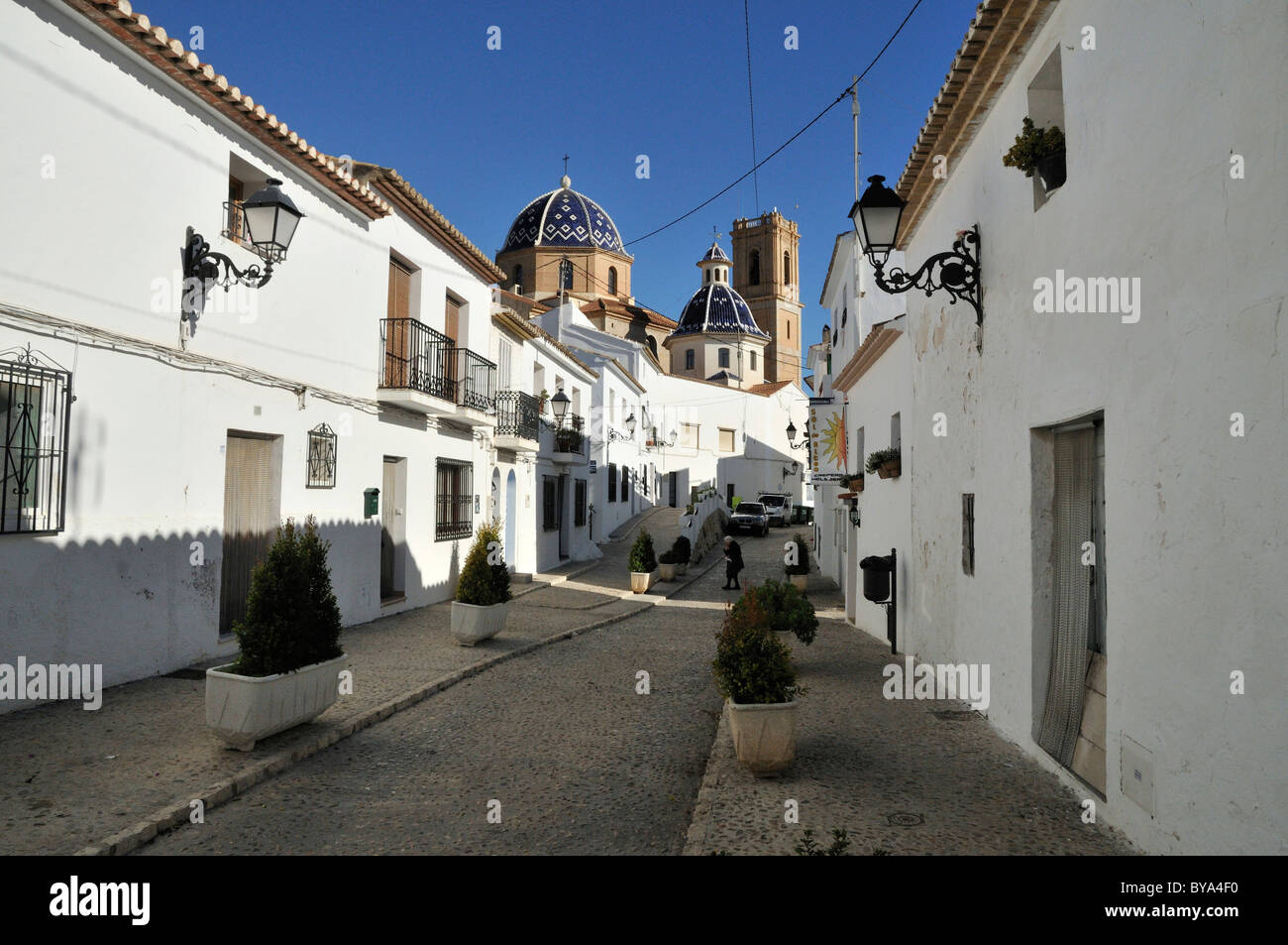 Iglesia de Nuestra Señora del Consuelo, église, Altea, Costa Blanca, Espagne, Europe Banque D'Images