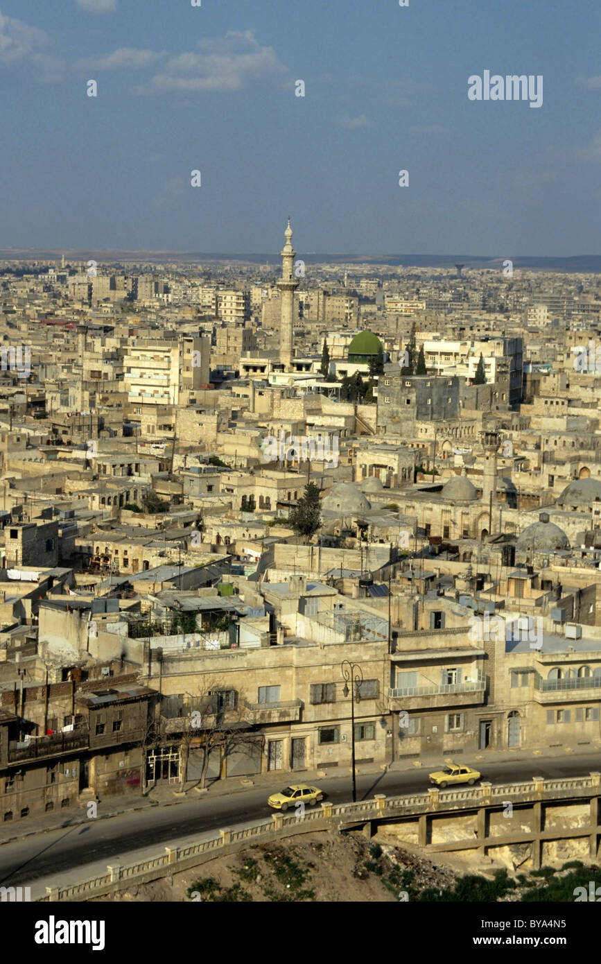 La ville d'Alep, Syrie Banque D'Images