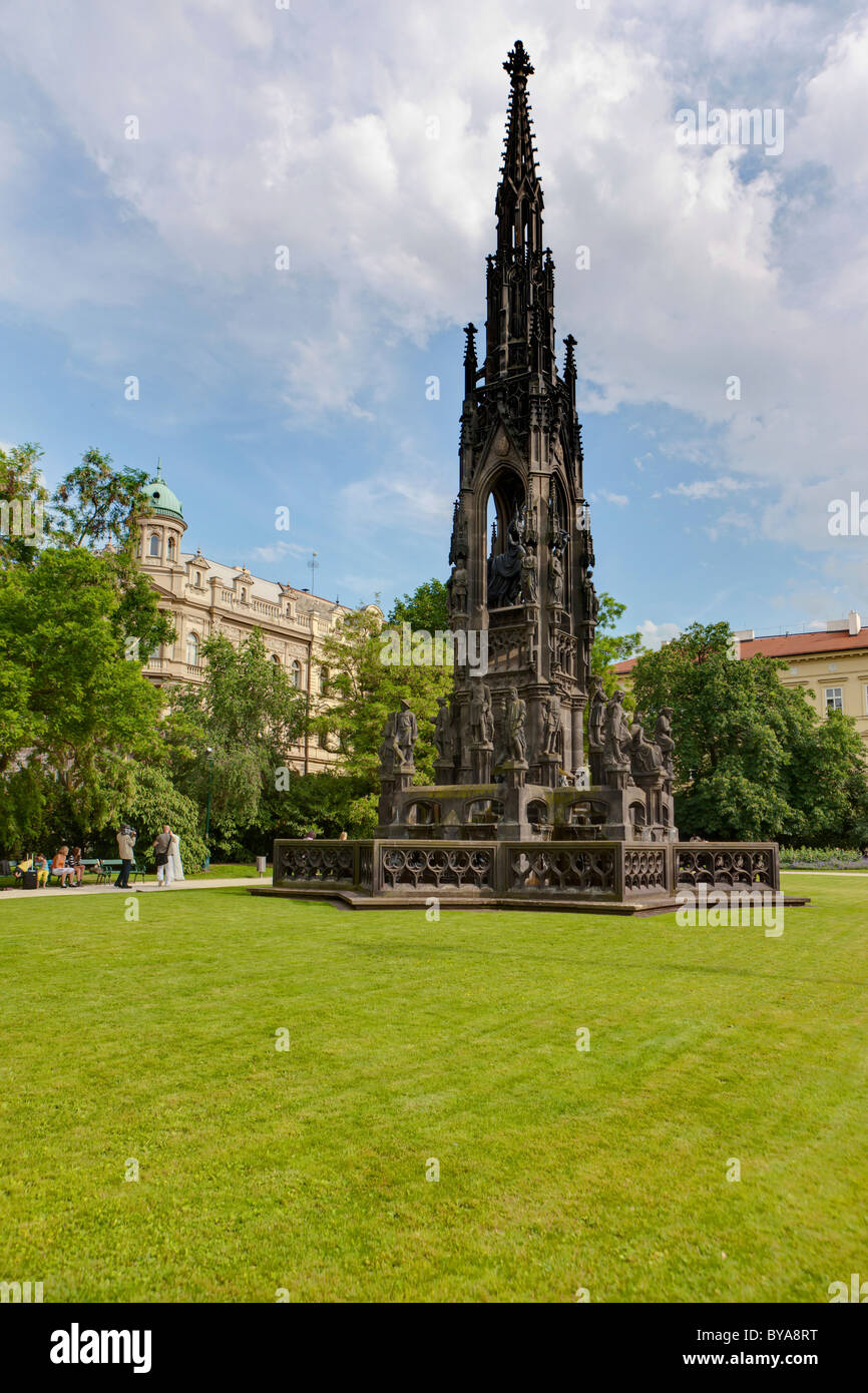 Krannerova monument, Prague, République Tchèque, Europe Banque D'Images