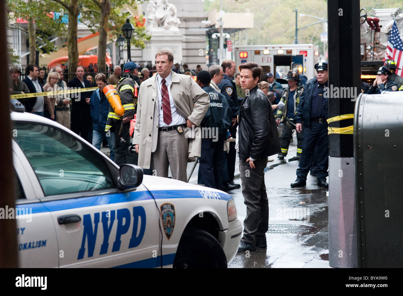 L'autre gars Année : 2010 USA Réalisateur : Adam McKay Mark Wahlberg, Will Ferrell Banque D'Images