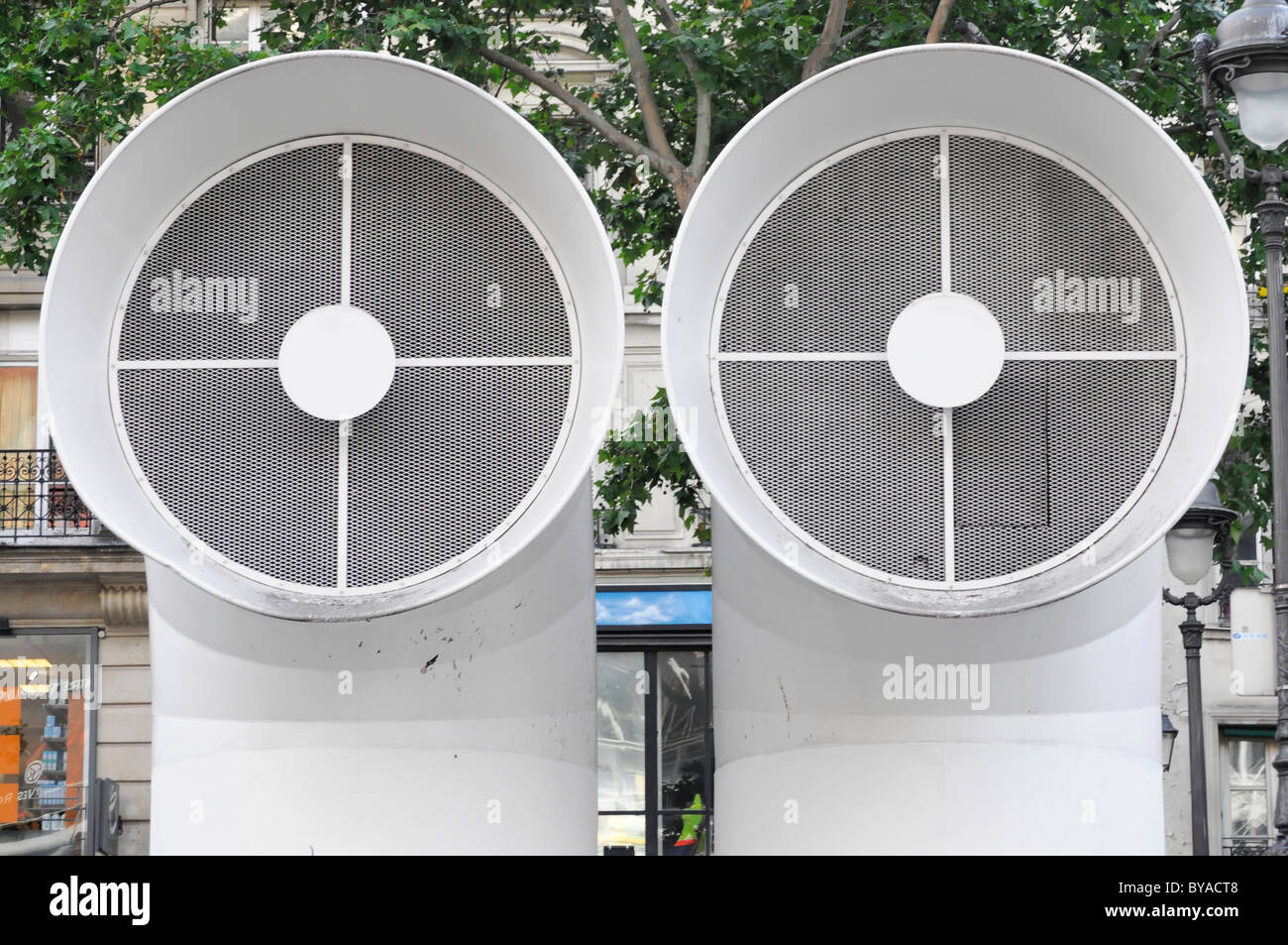 Détail, Centre Georges Pompidou, Paris, France, Europe Banque D'Images