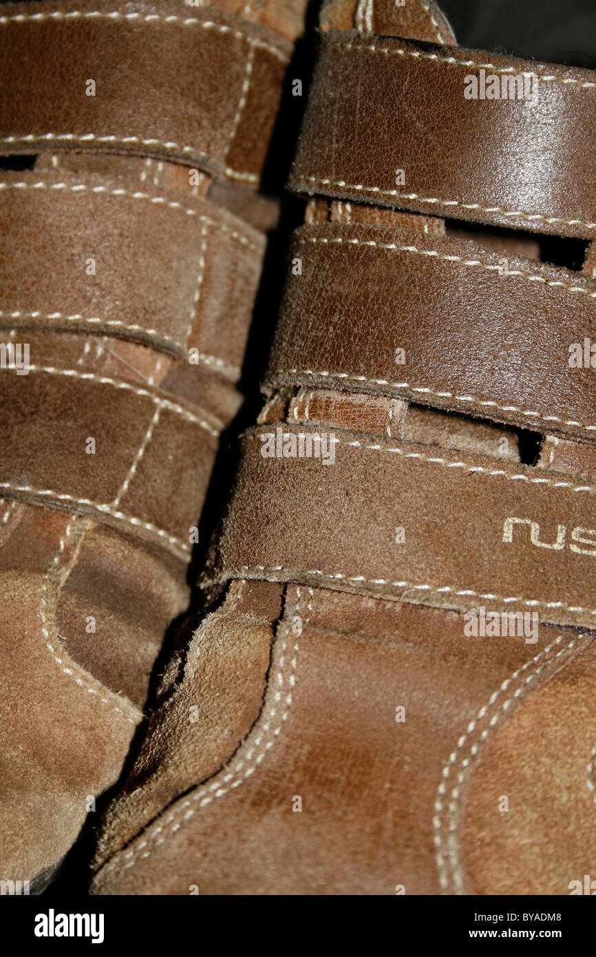 Close up de chaussures Banque D'Images