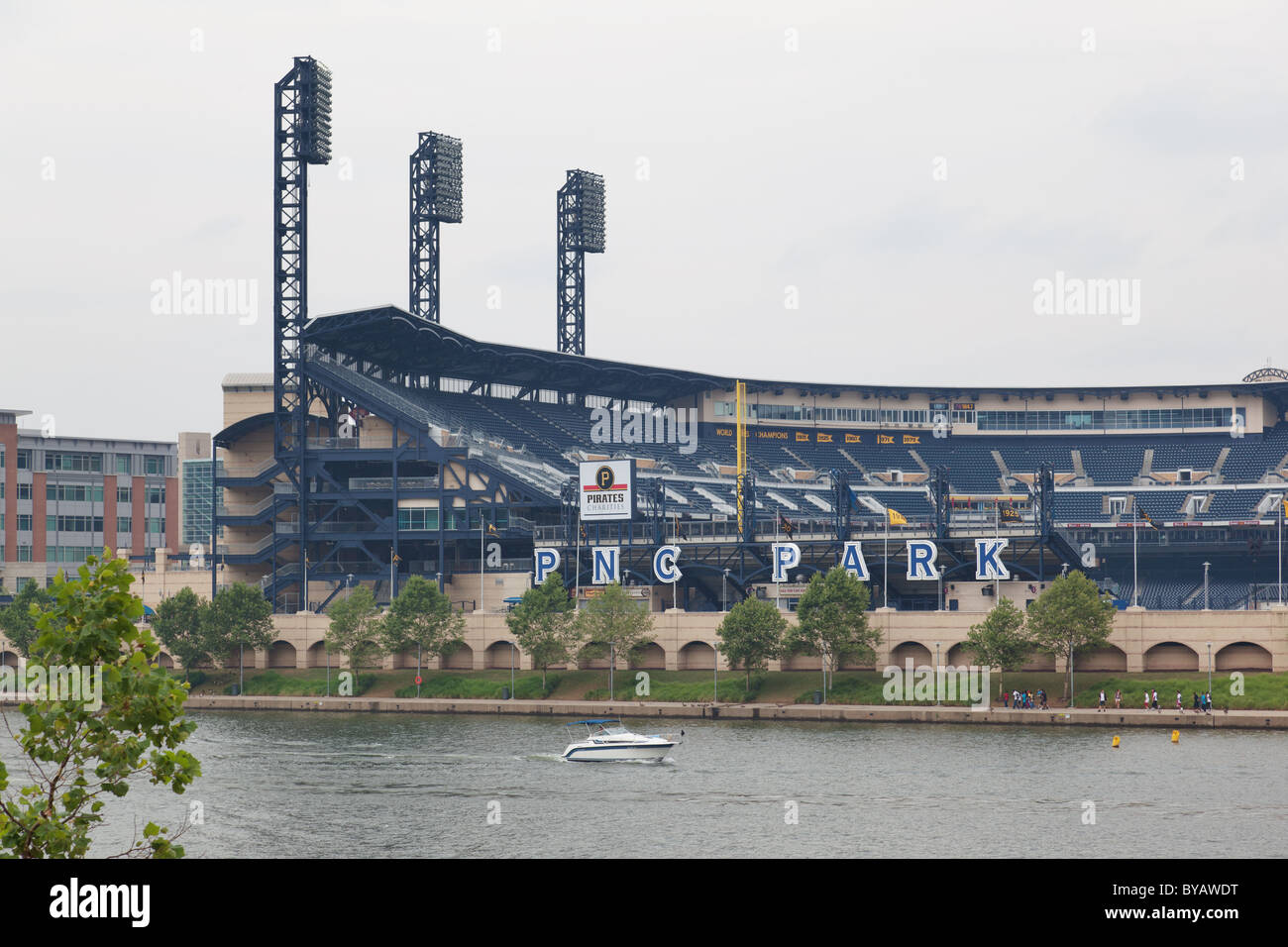 PNC Park, domicile de l'équipe de baseball des Pirates de Pittsburgh de Pittsburgh, Pennsylvanie, USA Banque D'Images